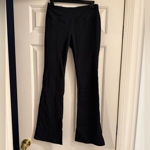 Zella Black Women's Booty Cut Flare Yoga Pants